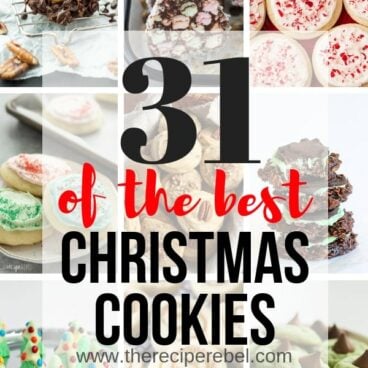 best christmas cookies collage